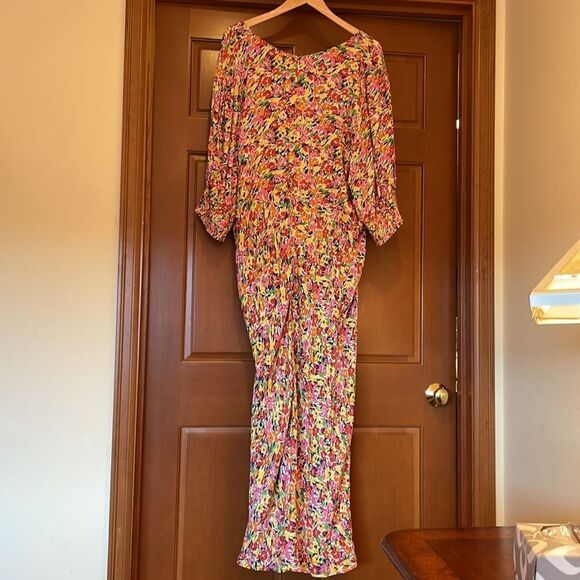 Nwt Rixo with Target collaboration multicolored flowers woman’s dress - Picture 8 of 15